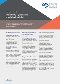 The role of polyurethanes in building insulation